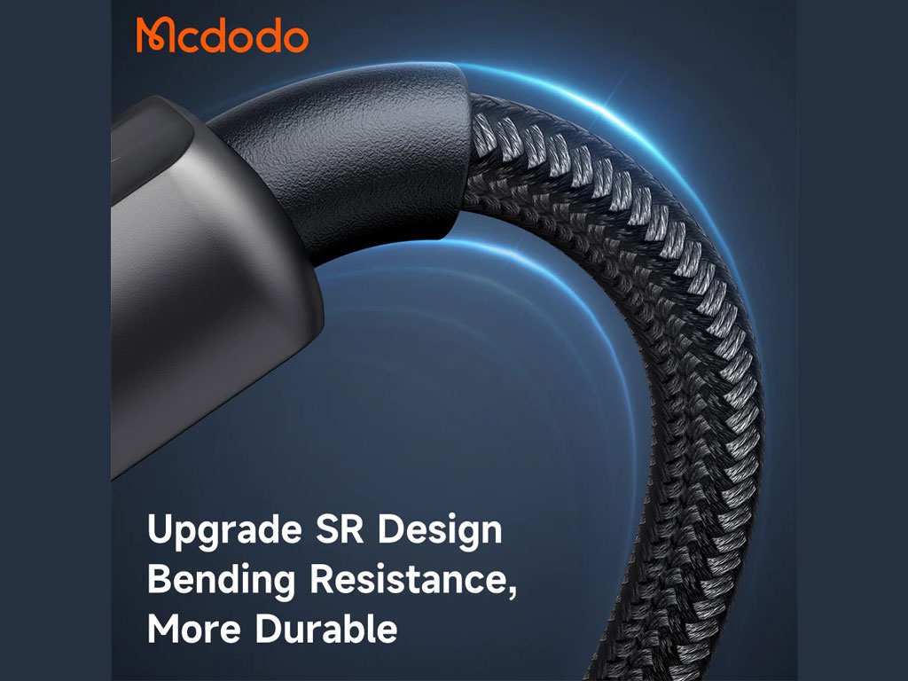 کابل سوپر فست شارژ هوشمند دو سر تایپ سی 100 وات 1.2 متری مک دودو Mcdodo Digital Pro Auto Power Off Type-C to Type-C CA-3610
