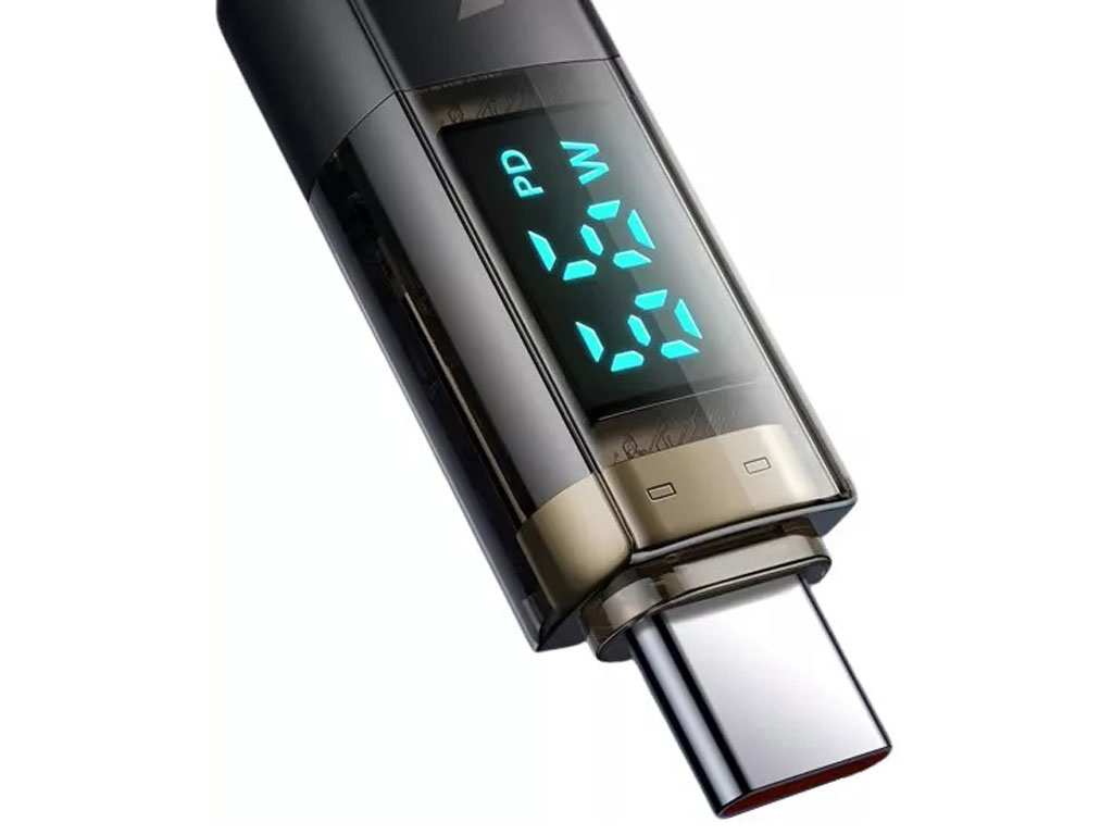 کابل سوپر فست شارژ هوشمند دو سر تایپ سی 100 وات 1.2 متری مک دودو Mcdodo Digital Pro Auto Power Off Type-C to Type-C CA-3610