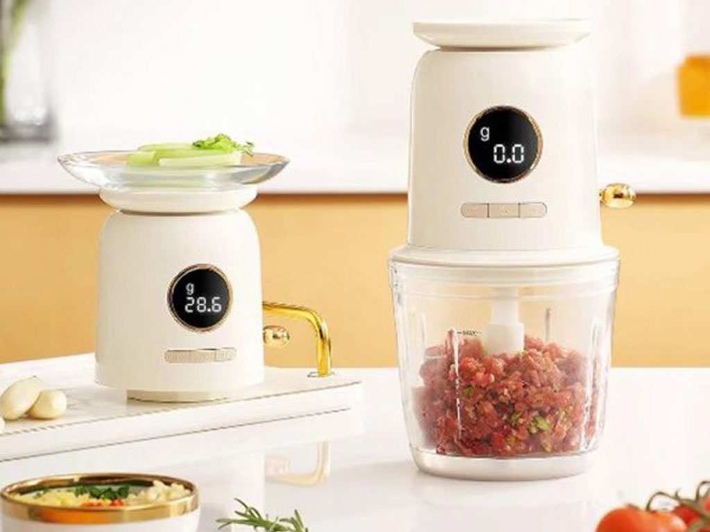 غذاساز بی سیم 600 میلی‌لیتر و ترازوی آشپزخانه گرین Green Lion Wireless Weighing Food Chopper 600mL 7.4V GNWLFDCHOPWH - تصویر 8