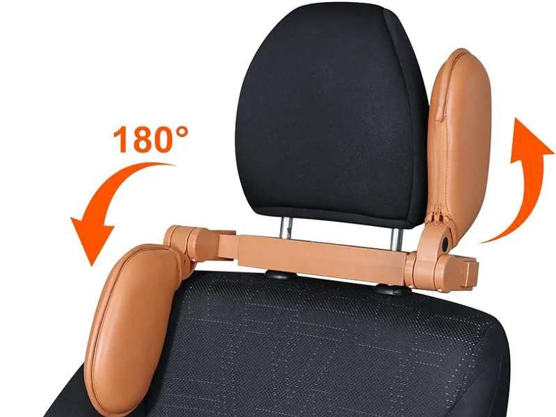 بالش سر و گردن داخل خودرو قابل تنظیم Adjustable Car Headrest Side Sleeping Neck Support Pillow CHP05