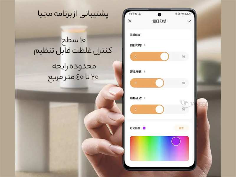 خوشبوکننده هوای هوشمند شیائومی Xiaomi Mijia Smart Fragrance Machine MJTXJ01XW