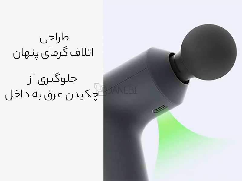 ماساژور تفنگی عمیق شیائومی Xiaomi Mijia Mini Fascia Gun 2C MJJMQ03YM