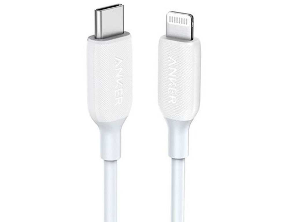 کابل شارژ سریع تایپ سی به لایتنینگ 90 سانتیمتری 18 وات انکر Anker A8832H11 USB C to Lightning Cable