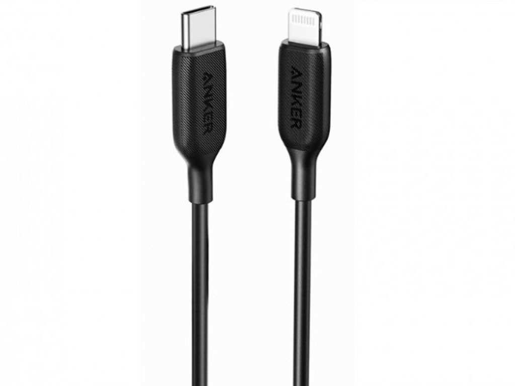 کابل شارژ سریع تایپ سی به لایتنینگ 18 وات 180 سانتی‌متری انکر Anker PowerLine III USB-C to Lightning 2.0 Cable A8833H11