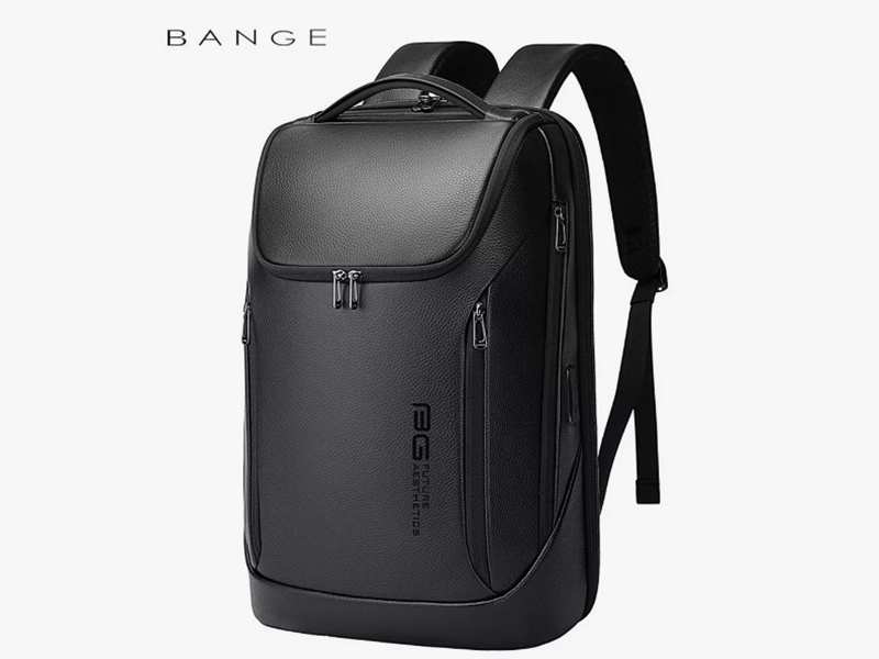 کوله پشتی لپ تاپ  15.6 اینچ چرم ضد آب یو اس بی دار بنج Bange BG-6623 Leather Laptop Backpack