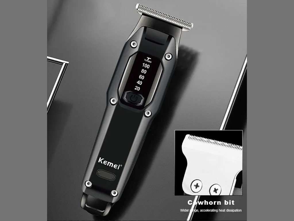 ریش تراش شارژی کمی Kemei KM-659 Grooming Cordless Barber Clippers Hair