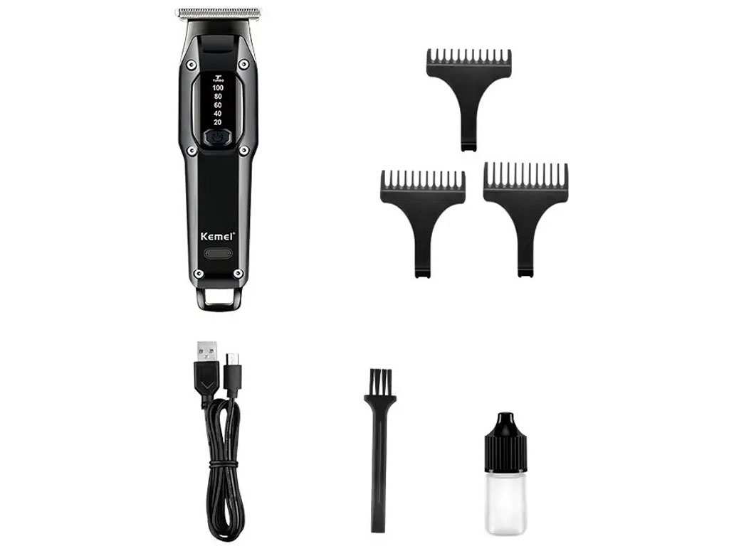 ریش تراش شارژی کمی Kemei KM-659 Grooming Cordless Barber Clippers Hair