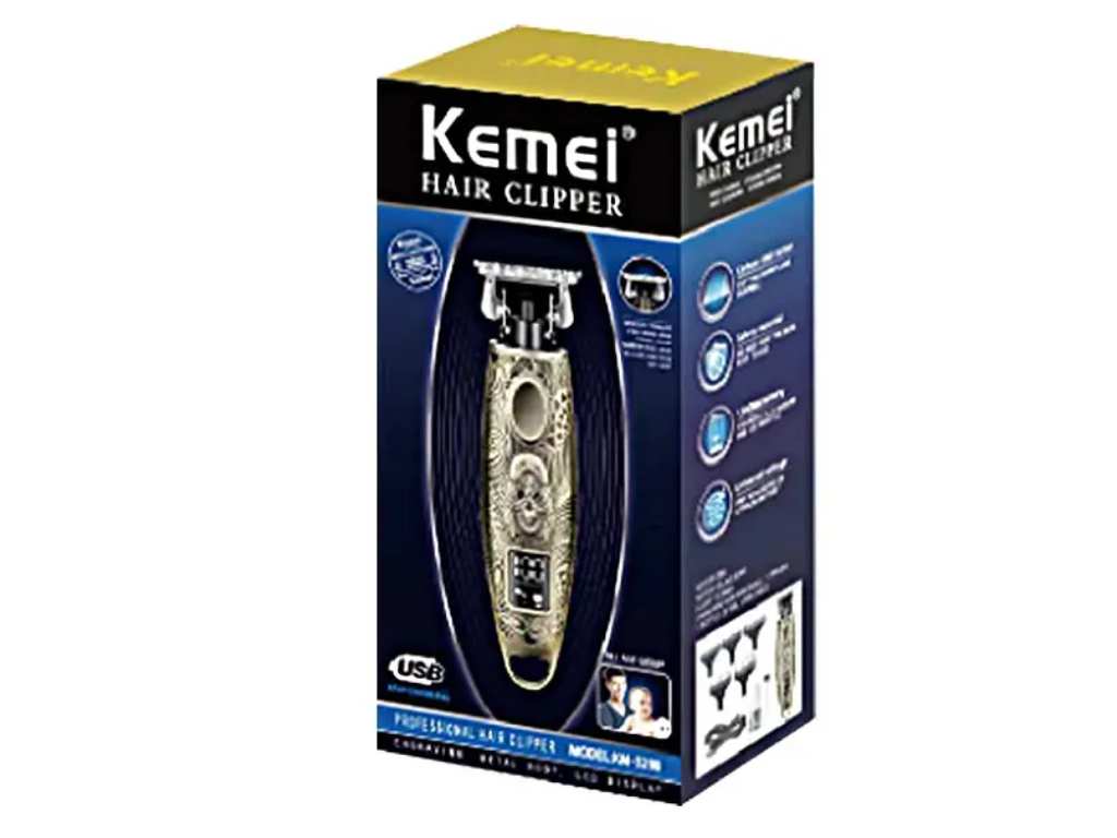 ماشین اصلاح موی سر و صورت شارژی کمی Kemei Cordless Man Barber Electric Hair Clipper KM-3298