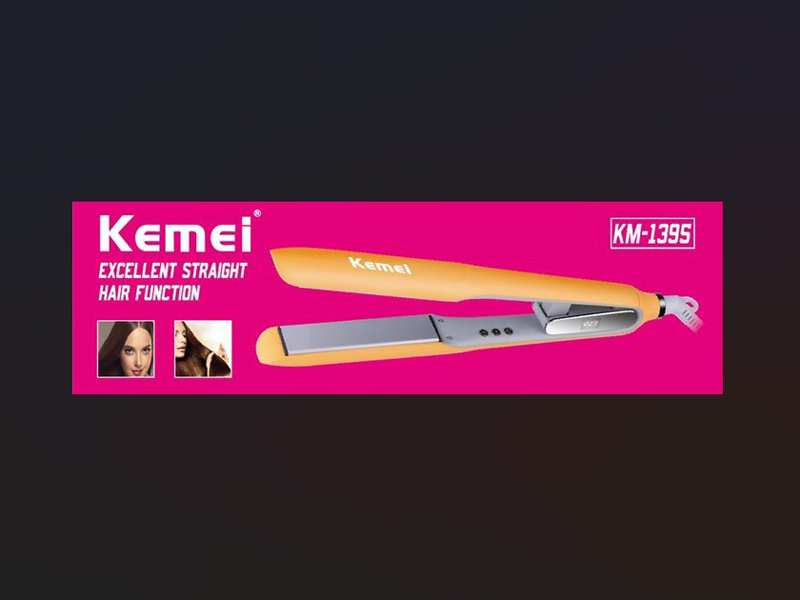 اتو موی حرفه‌ای کمی KEMEI KM-1395 Catokan Rambut