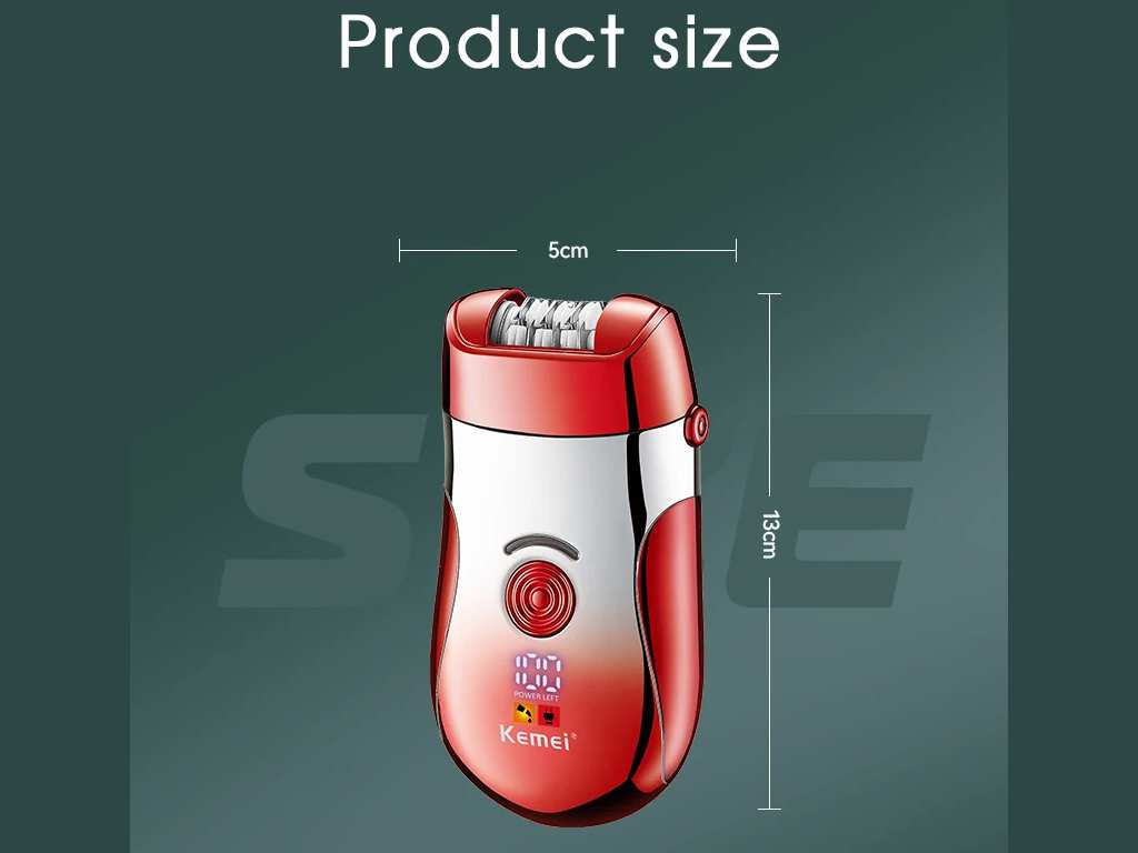 اپیلاتور سه کاره شارژی کمی KM-908A