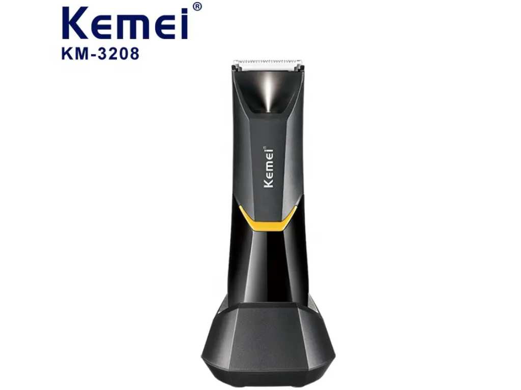 ماشین اصلاح موی بدن شارژی ضدآب کمی Kemei Body Hair Trimmer KM-3208