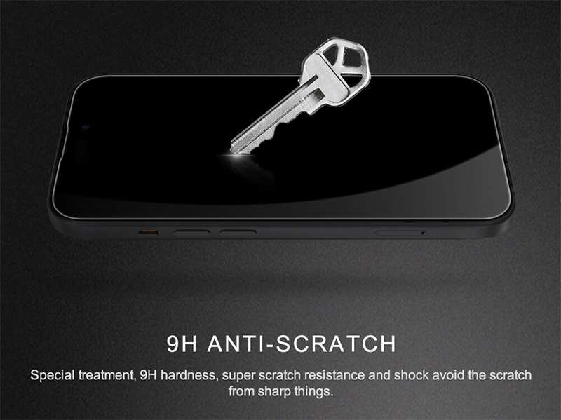 گلس آیفون 15 نیلکین Nillkin Apple iphone 15 CP+Pro tempered glass