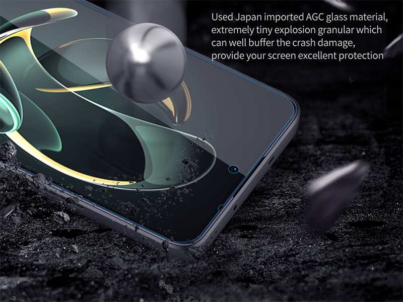 گلس شیائومی 13 تی، 13 تی پرو و ردمی کا 60 اولترا نیلکین Nillkin Amazing H+ Pro tempered glass screen protector Xiaomi 13T, 13T Pro, Redmi K60 Ultra
