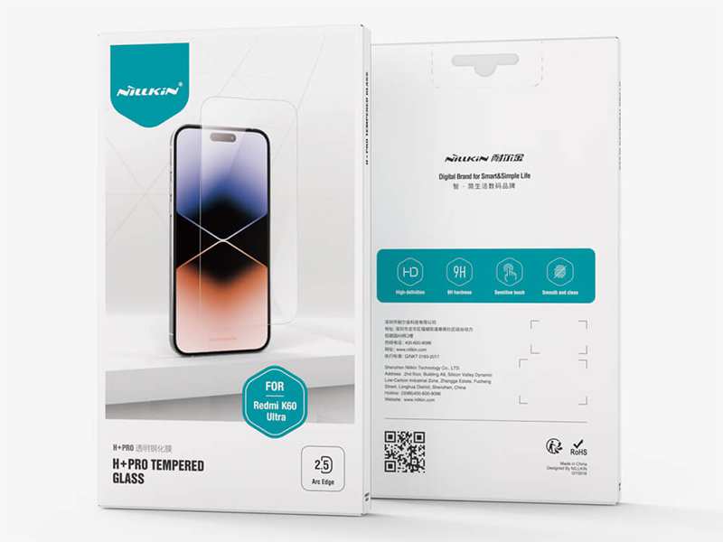 گلس شیائومی 13 تی، 13 تی پرو و ردمی کا 60 اولترا نیلکین Nillkin Amazing H+ Pro tempered glass screen protector Xiaomi 13T, 13T Pro, Redmi K60 Ultra