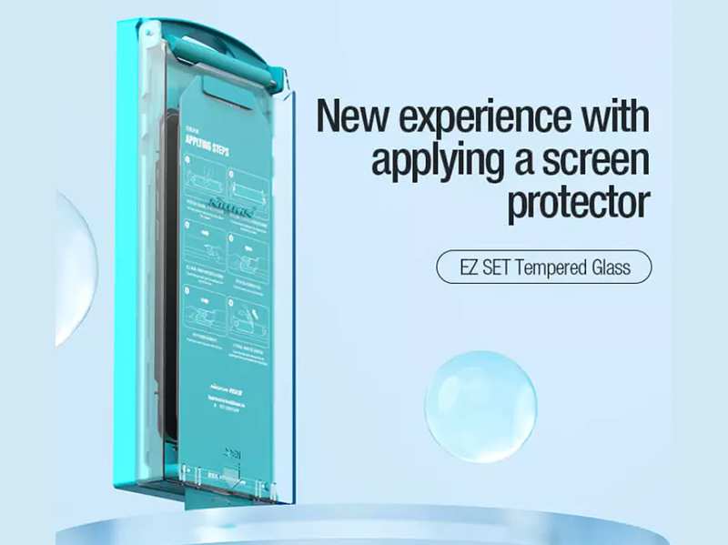 گلس آیفون 15 پرو نیلکین Nillkin EZ set tempered glass screen protector Apple iPhone 15 Pro