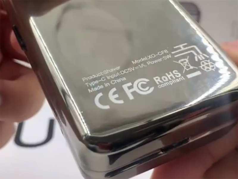 ریش تراش شارژی دوقلوی رفت و برگشتی ایکس او Razor XO CF8 Reciprocating Twin Head Shaver 20170343