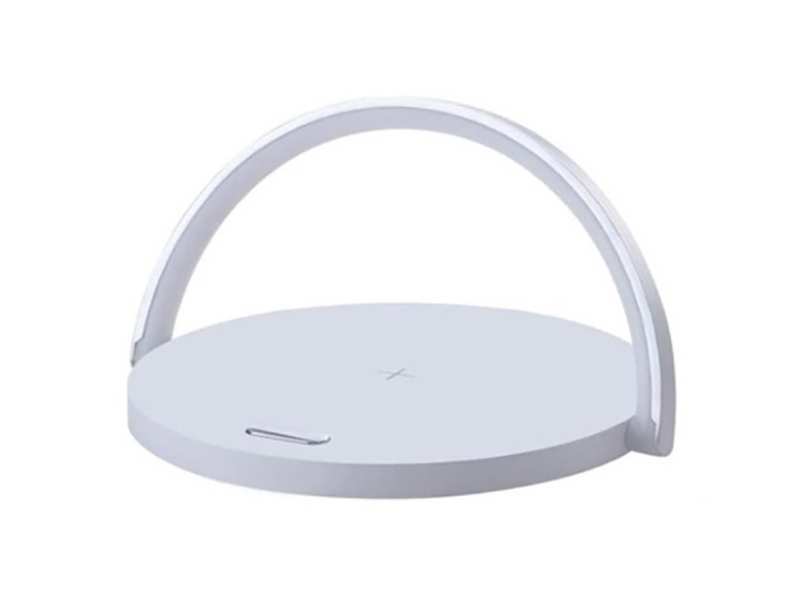 شارژر وایرلس موبایل ۱۵ وات، هولدر موبایل و چراغ خواب رومیزی چند کاره ایکس او XO WX030 15W Wireless Charger ,Night Light ,Phone Holder