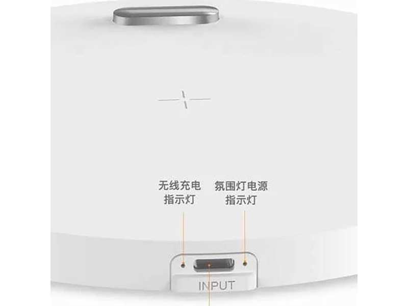 شارژر وایرلس موبایل ۱۵ وات، هولدر موبایل و چراغ خواب رومیزی چند کاره ایکس او XO WX030 15W Wireless Charger ,Night Light ,Phone Holder