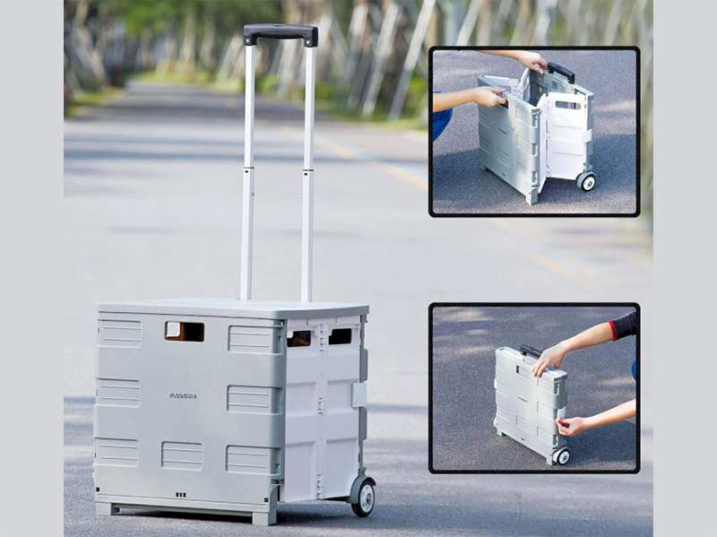چرخ خرید دستی بزرگ تاشو 55 لیتری شیائومی Xiaomi MAIWEI Foldable Trolley Cart 55L TN-SNX02