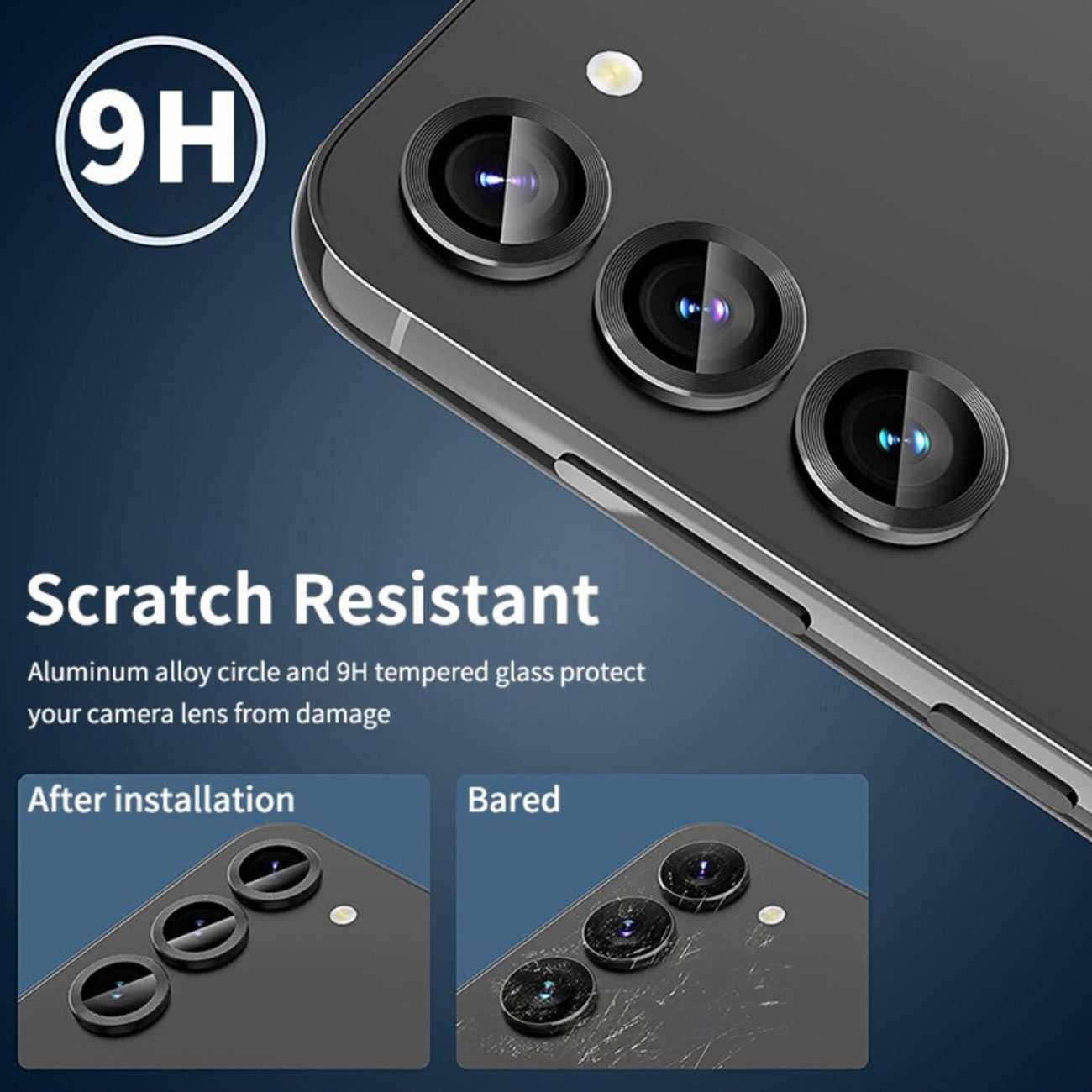 گلس لنز دوربین سامسونگ گلکسی اس 23 اف ای رینگی Ring Protector