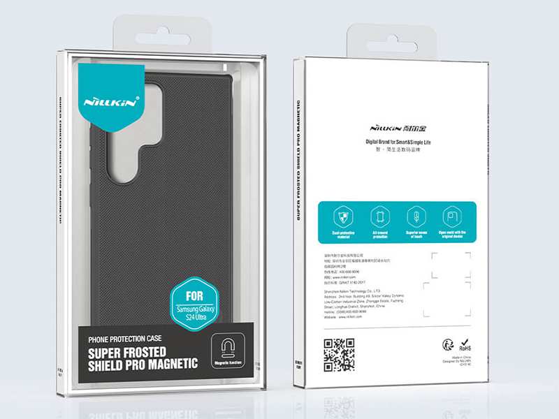 قاب مگنتی سامسونگ گلکسی اس 24 اولترا نیلکین Nillkin Super Frosted Shield Pro Magnetic Matte cover Galaxy S24 Ultra