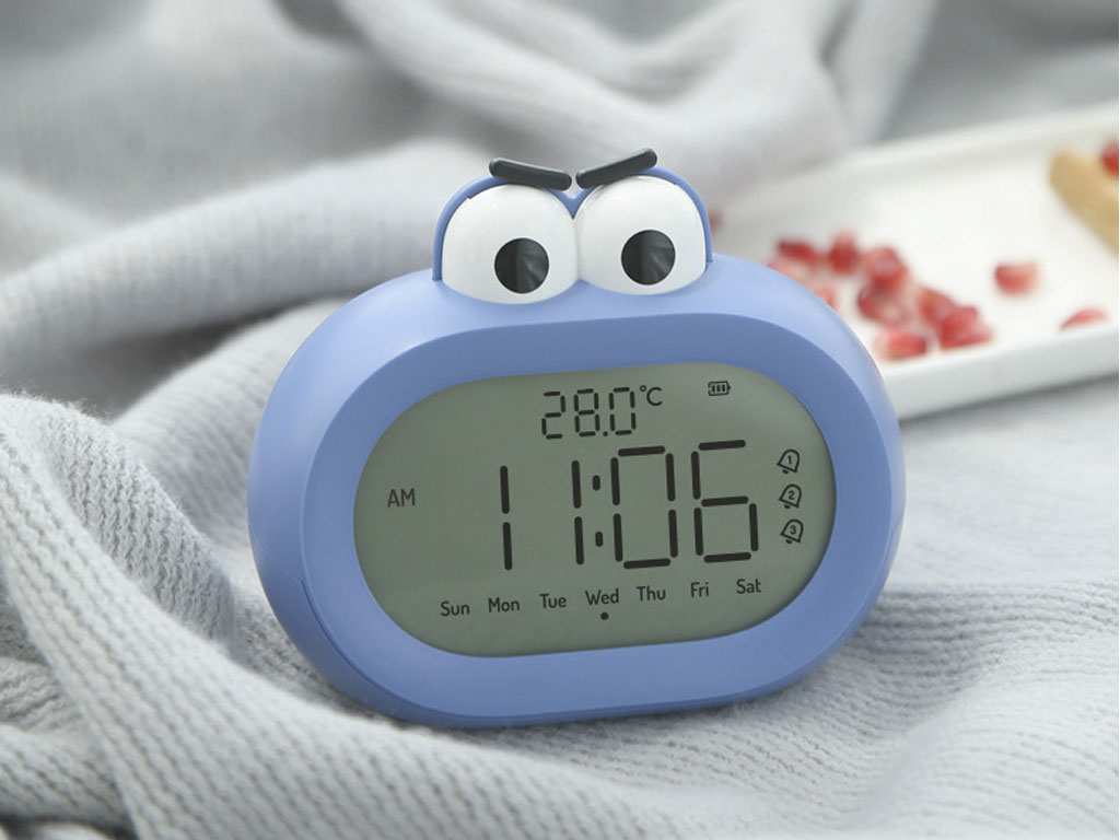 ساعت زنگ‌دار فانتزی رومیزی Alarm Clock Intelligent Multifunctional BD-AC-03