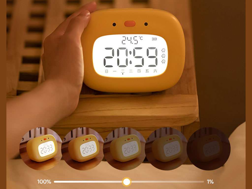 ساعت زنگ‌دار رومیزی فانتزی Alarm clock student-specific wake-up artifact BD-AC-13