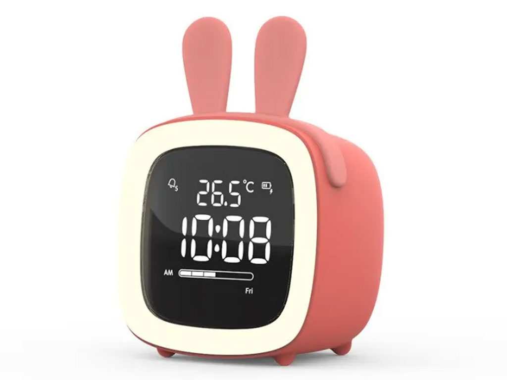 ساعت زنگ‌دار رومیزی دیجیتال Cute digital study alarm clock BD-AC-02