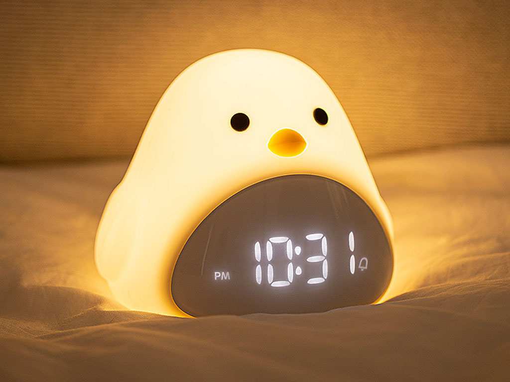 چراغ خواب و ساعت دیجیتال فانتزی رومیزی Timebird alarm clock digital display