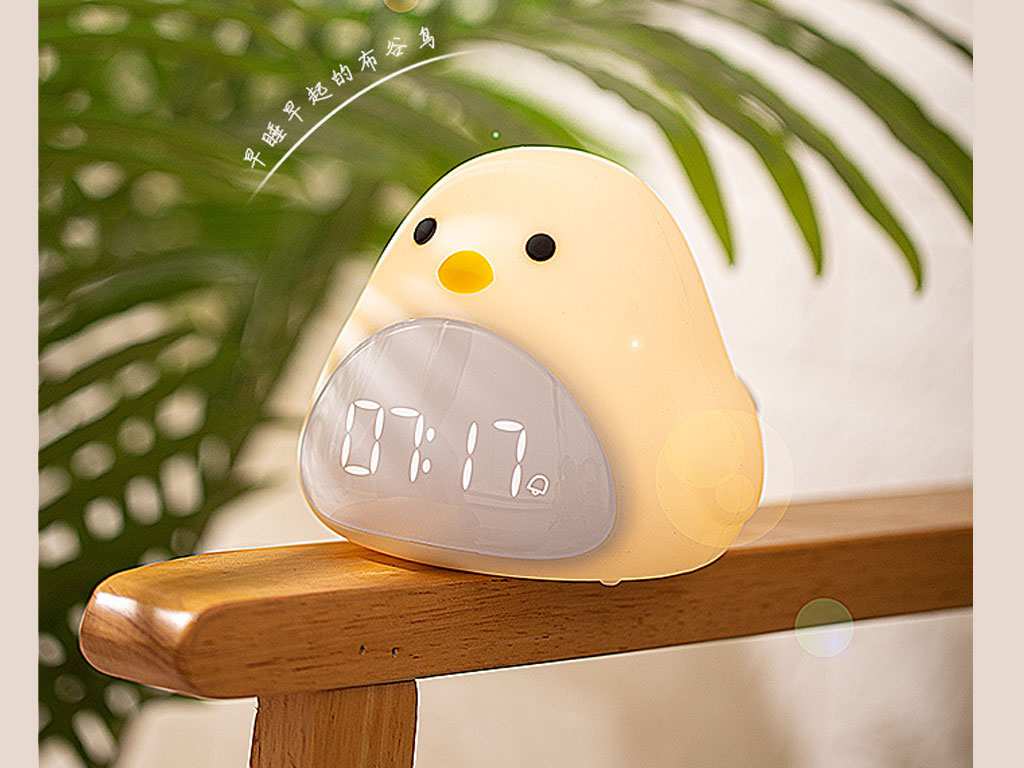 چراغ خواب و ساعت دیجیتال فانتزی رومیزی Timebird alarm clock digital display