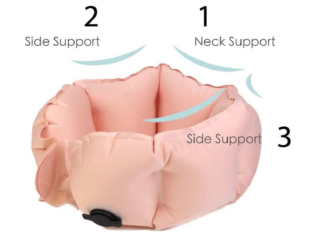 بالش مسافرتی دور گردنی Pocket Inflatable Neck Pillow NP003