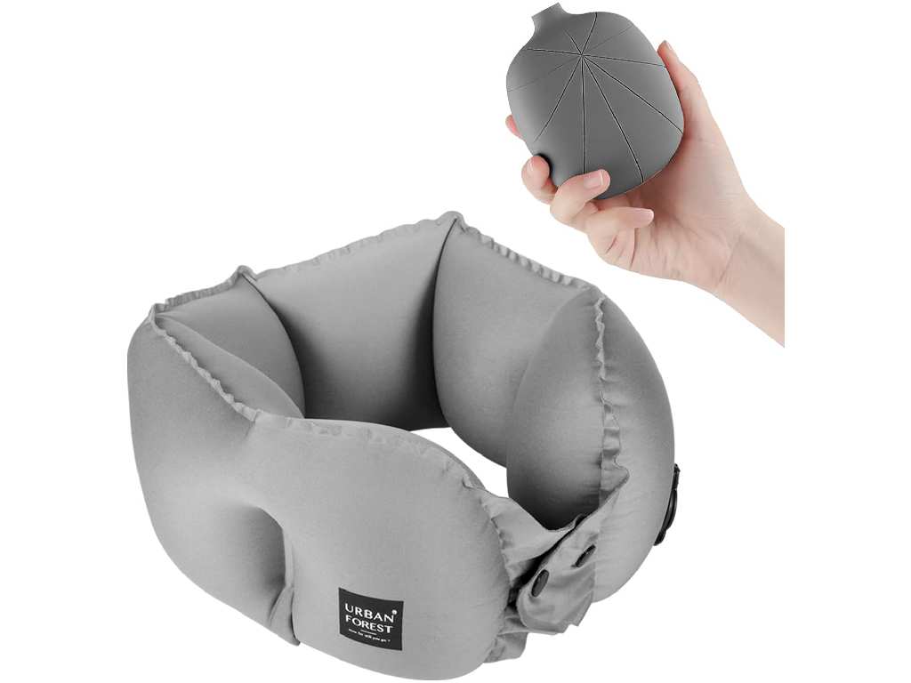 بالش مسافرتی دور گردنی Pocket Inflatable Neck Pillow NP003