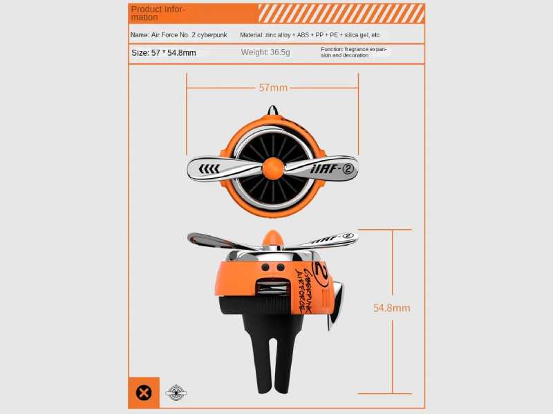 خوشبوکننده هوای داخل خودرو فانتزی X-CAR-038