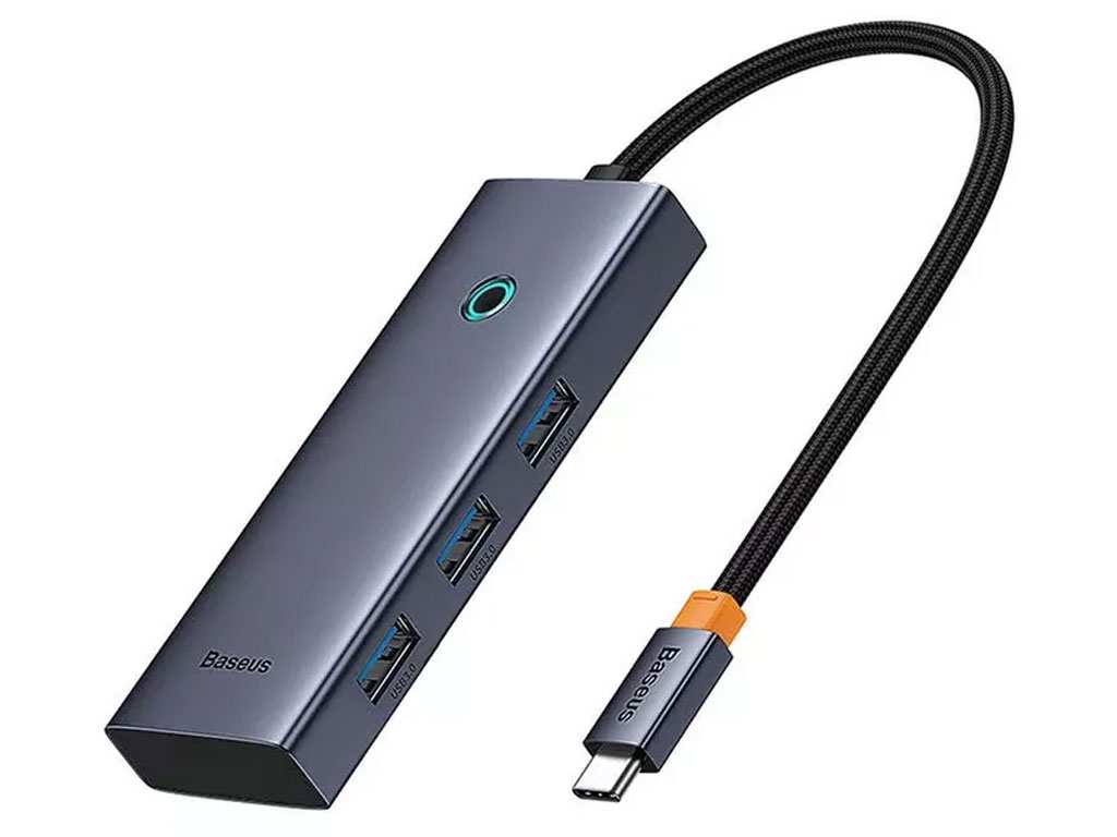 هاب تایپ سی 5 پورت بیسوس Baseus Flite Series 5-Port HUB Docking Station B00052801811
