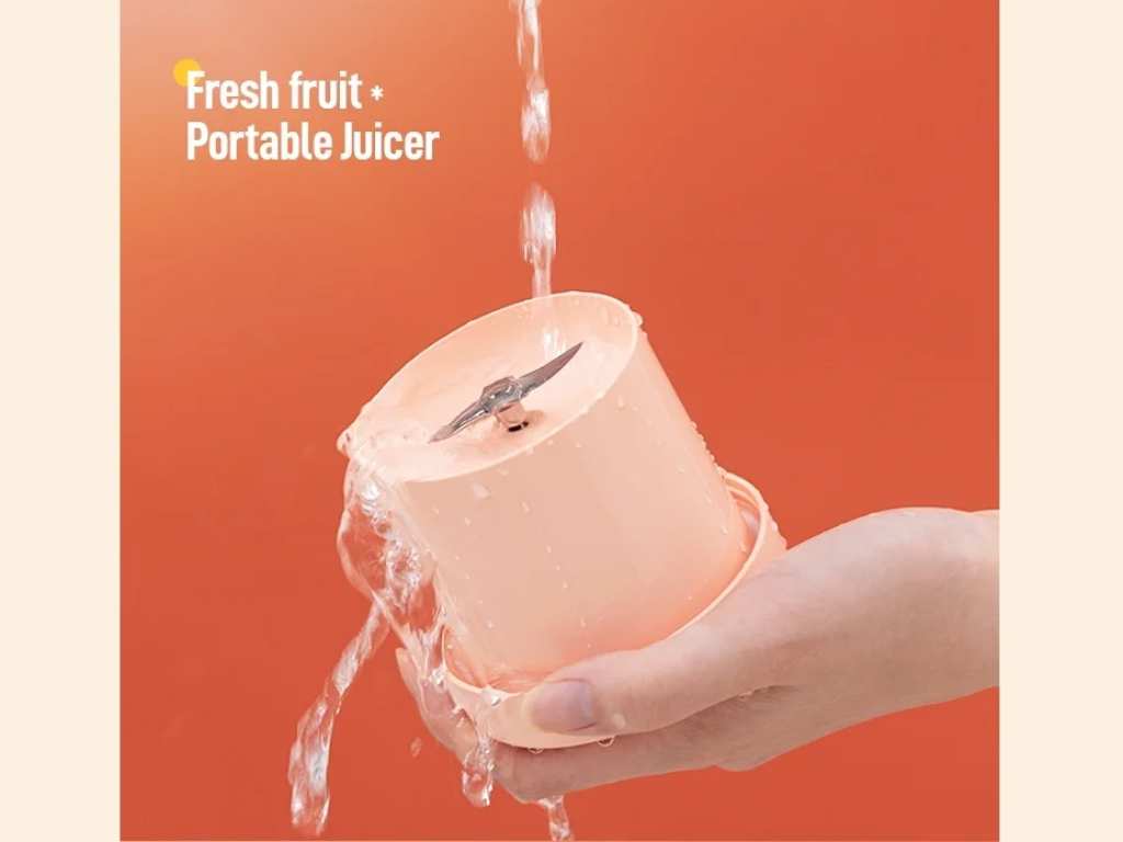 شیکر و آبمیوه گیری شارژی قابل حمل 450 میلی لیتر Fresh Fruit Portable Juicer 233