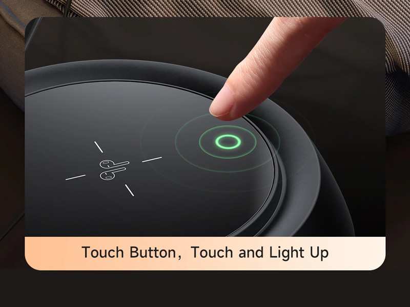 شارژر وایرلس رومیزی 3 کاره 15 وات مک دودو Mcdodo 15W Night Light Magnetic Wireless Charging Station CH-495