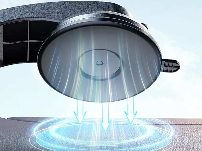 هولدر، شارژر وایرلس و فن خنک کننده گوشی آیفون و اندروید مک دودو Mcdodo Fast Cooling Magnetic Wireless Car Charger CH-511