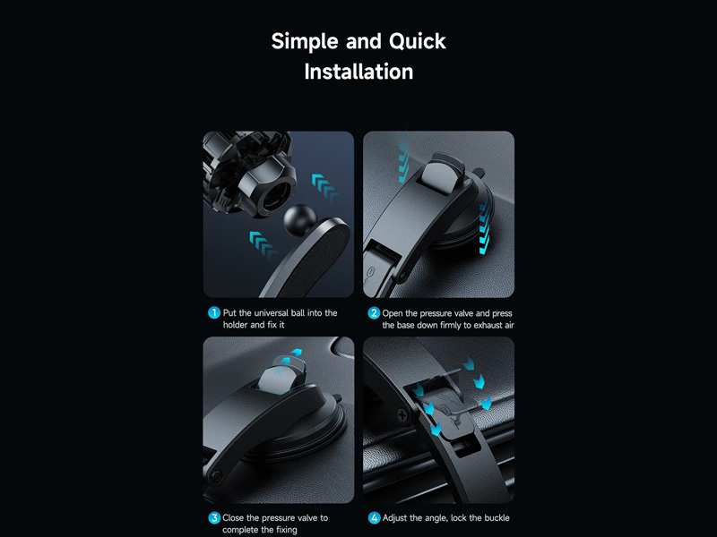 هولدر، شارژر وایرلس و فن خنک کننده گوشی آیفون و اندروید مک دودو Mcdodo Fast Cooling Magnetic Wireless Car Charger CH-511