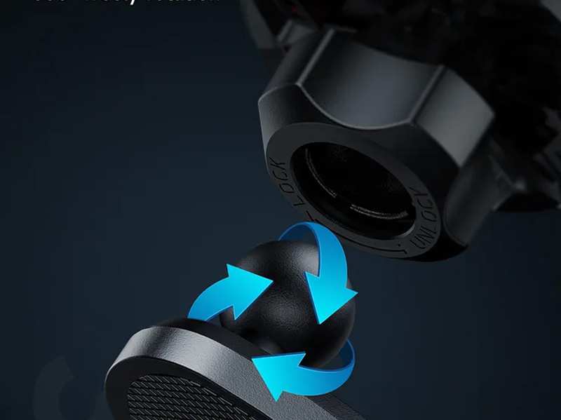 هولدر، شارژر وایرلس و فن خنک کننده گوشی آیفون و اندروید مک دودو Mcdodo Fast Cooling Magnetic Wireless Car Charger CH-511