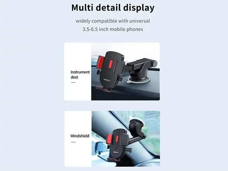 هولدر گوشی موبایل داخل خودرو رسی Recci RZ02 car mobile phone holder