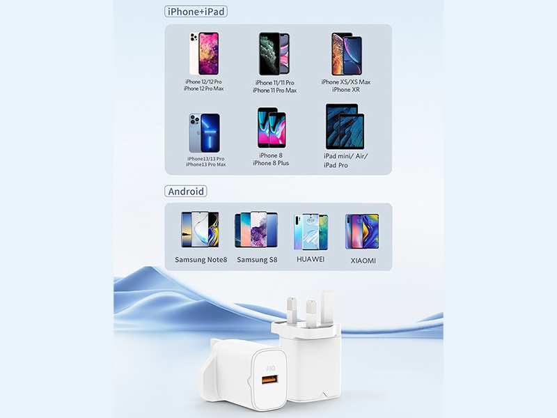 شارژر دیواری فست یو اس بی 18 وات رسی RECCI RC51U 18W QC3.0 QUICK CHARGER