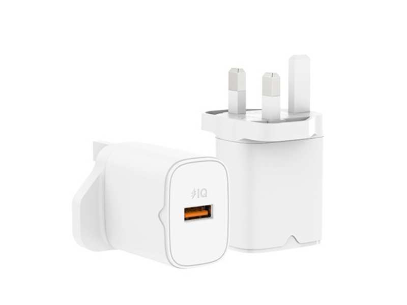 شارژر دیواری فست یو اس بی 18 وات رسی RECCI RC51U 18W QC3.0 QUICK CHARGER