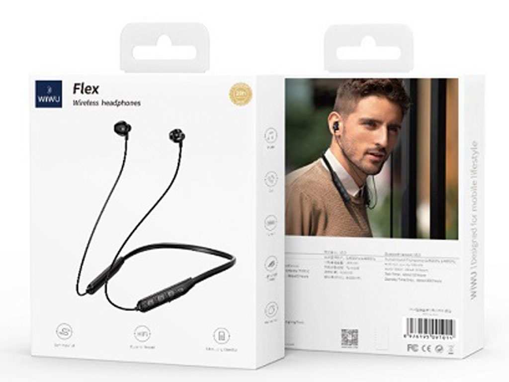 هندزفری گردنی بلوتوثی 5.3 ویوو WIWU Flex Wireless Headphone GB01