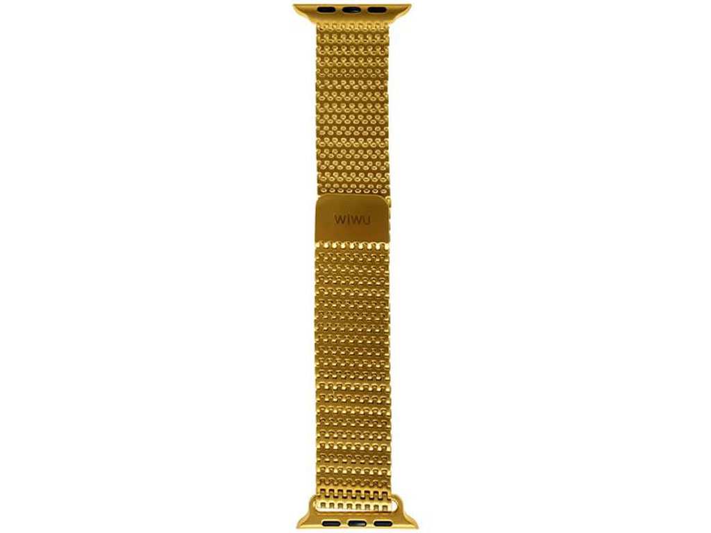 بند فلزی اپل واچ 42، 44، 45 و 49 میلی‌متری ویوو WIWU 42/44/45/49 Stainless steel watch band Wi-WB002