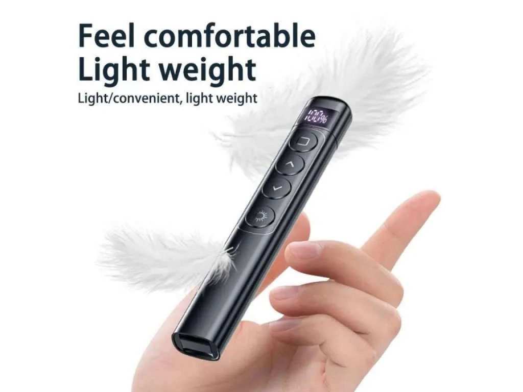 پوینتر پرزنتر لیزری شارژی کوتتسی Cotetci Digital Screen Laser Pen 81003