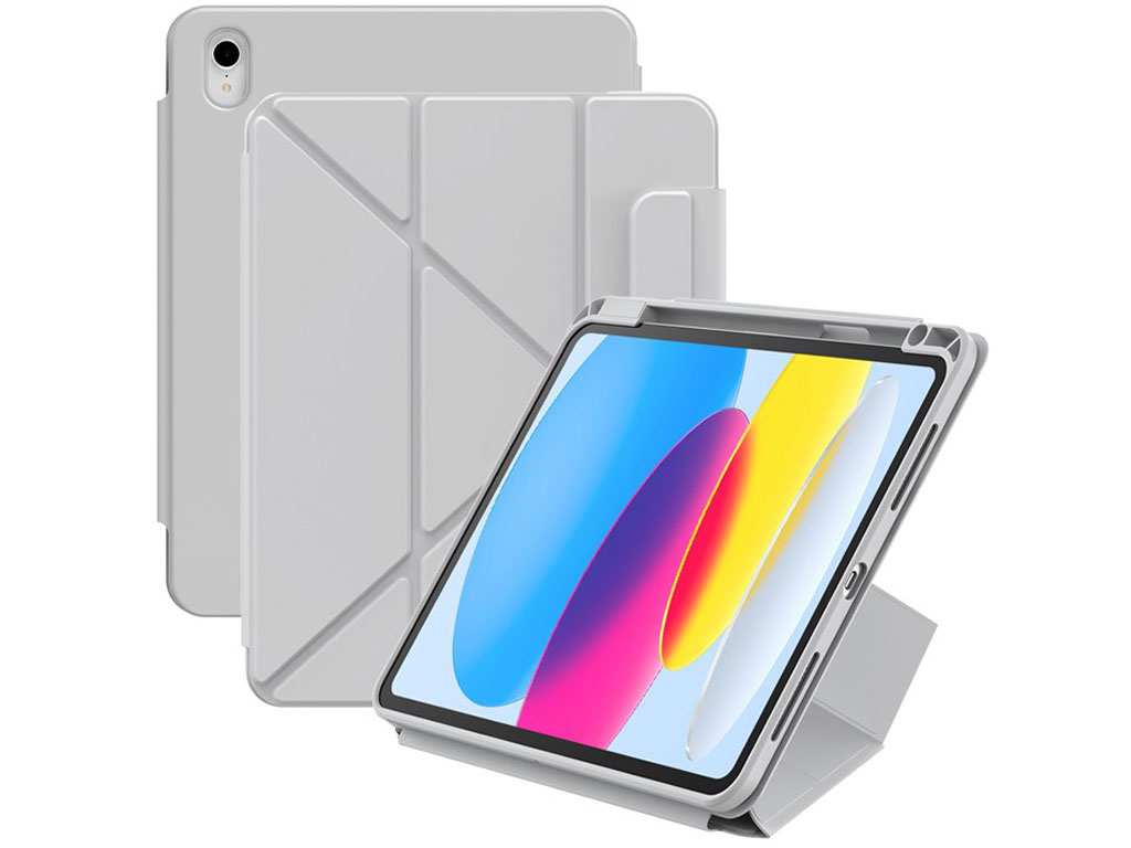 کاور مگنتی آیپد 10 اینچ 2022 همراه با جای قلم بیسوس Baseus Minimalist Series Magnetic Case Ipad 10 2022 ARJS040301