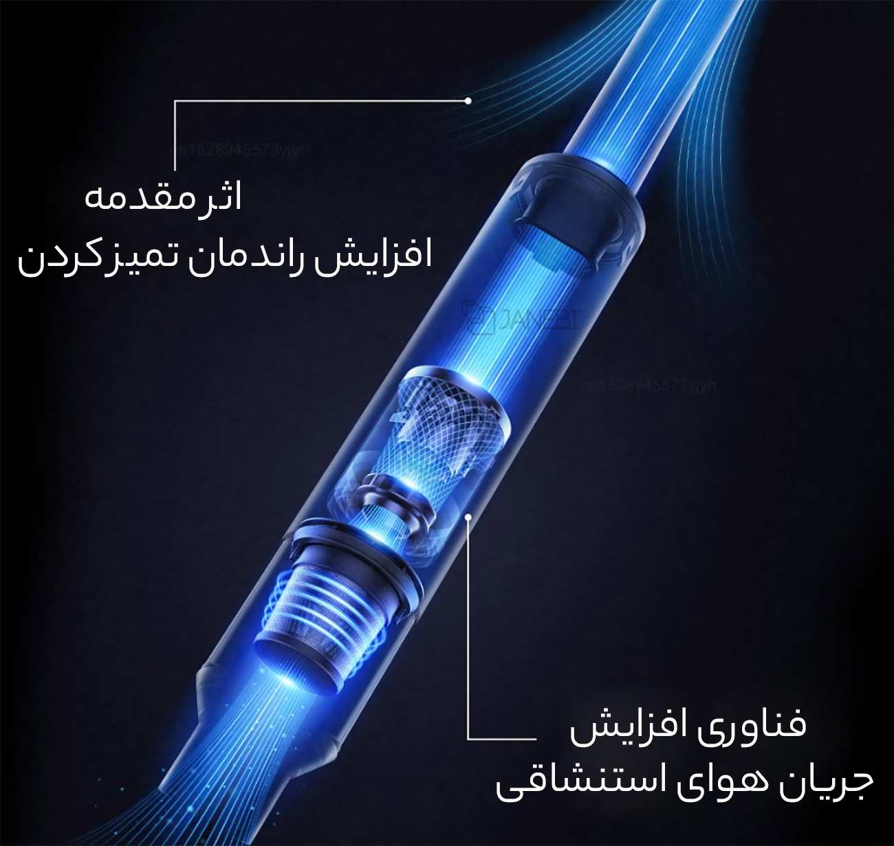 جارو شارژی خودرو شیائومی C2 FV3