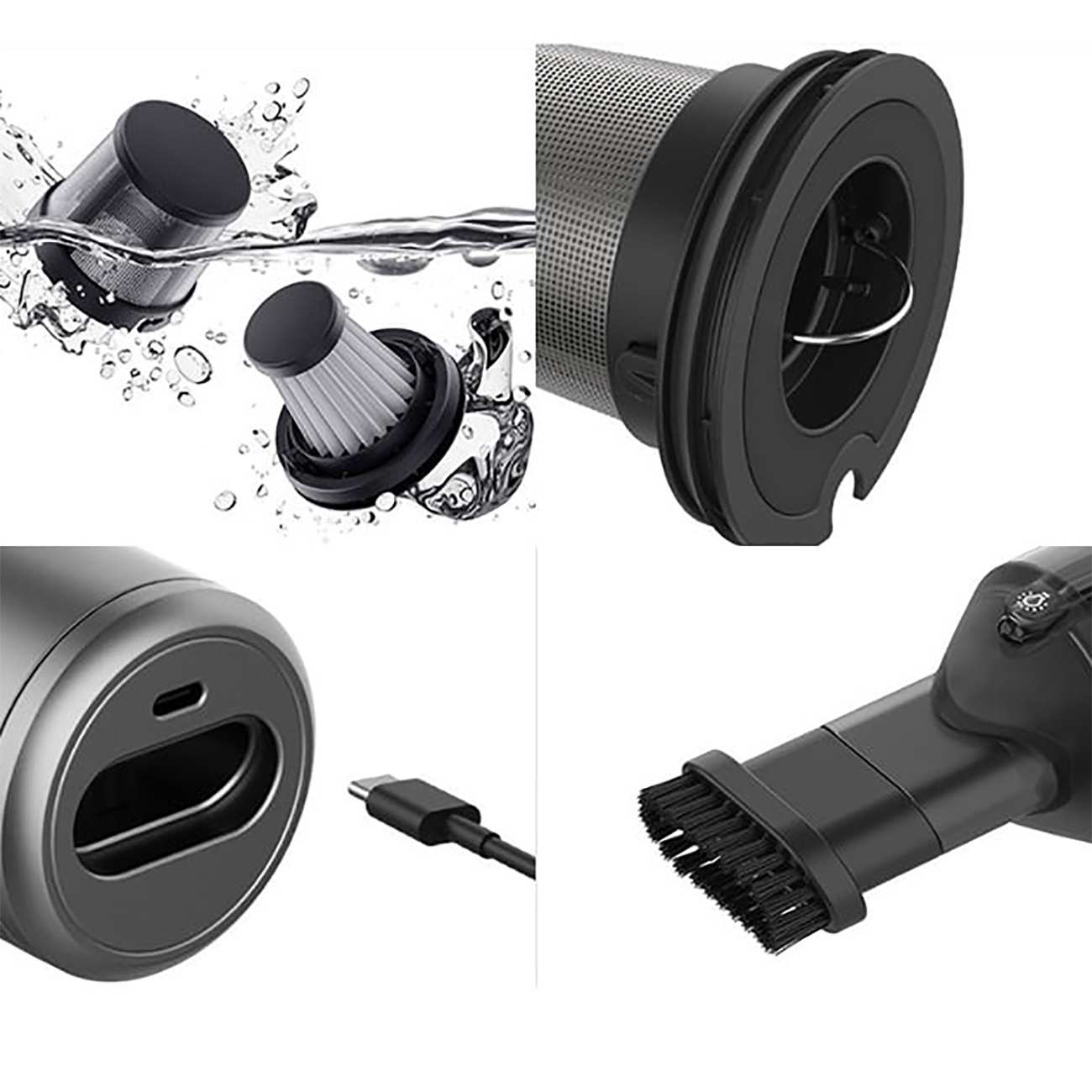 جارو شارژی خودرو شیائومی C2 FV3