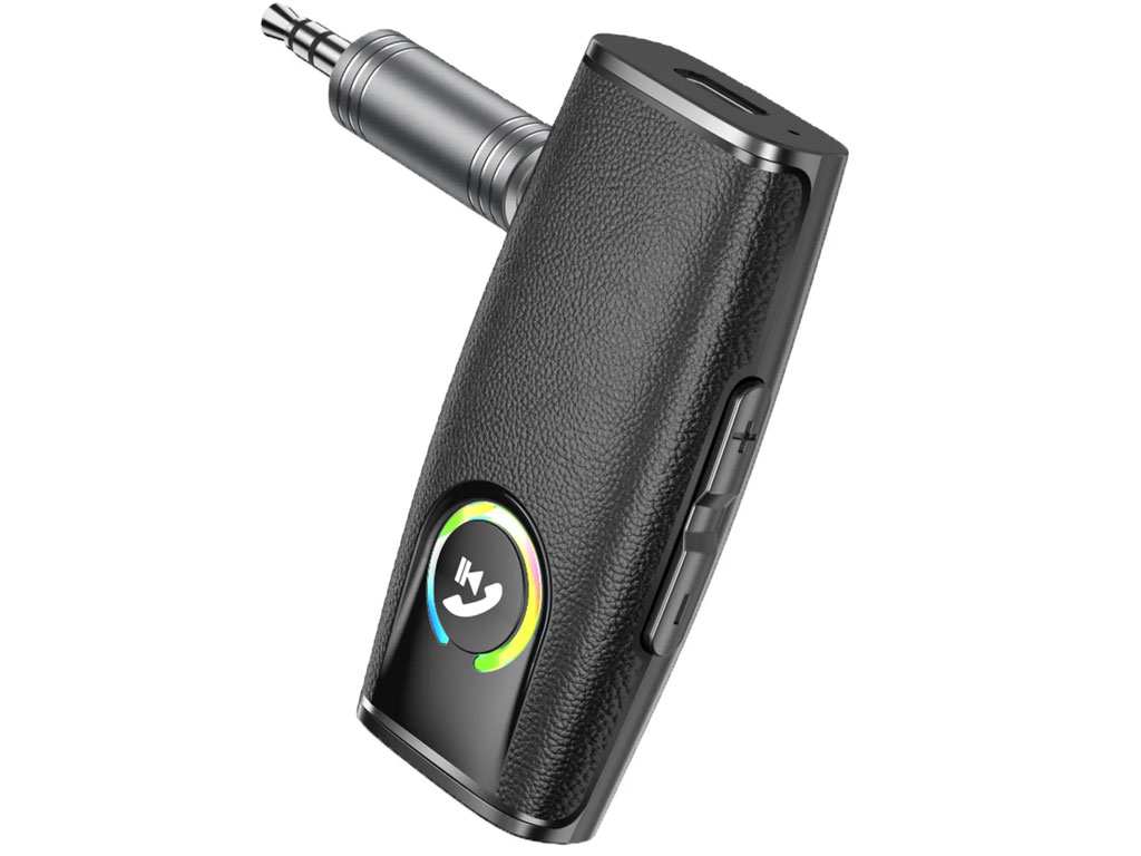 فرستنده و گیرنده بلوتوثی ضبط خودرو با جک 3.5 میلیمتری ارلدام EARLDOM ET-M92 BT 5.1 Transmitter and Receiver 2 in 1 Wireless 3.5mm