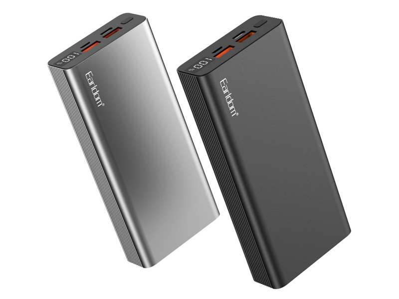 پاوربانک تایپ سی و یو اس بی 20000 ارلدام Earldom Power Bank PD3.0 QC3.0 20000Mah ET-PD22